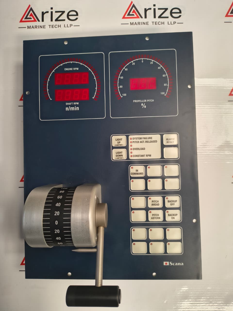 SCANA MAR-EL AS 2539 SLAVE1 PANEL WITH MPI200 and MPS140 PCB NEW